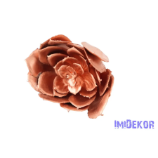  Kövirózsa 14cm - Bronz dekorációs kellék