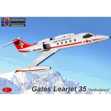  Kovozavody Learjet 35 Ambulance 1:144 (14409) makett