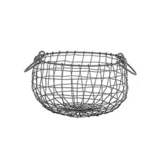 Közepes körte alakú drótkosár, 28 cm átmérőjű (WB35-M) papírárú, csomagoló és tárolóeszköz