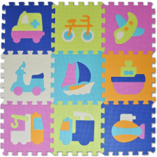  Közlekedési eszközök habszivacs puzzle puzzle, kirakós