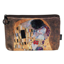  Kozmetikai táska 19x2,5x13cm, polyester, Klimt: The Kiss smink kiegészítő