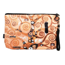 Kozmetikai táska 25x3x17cm, polyester,Klimt:Életfa smink kiegészítő