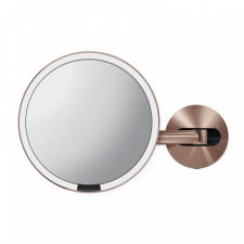  Kozmetikai tükör Simplehuman Wall rozsdamentes acél Rose Gold SHST3021 fürdőszoba bútor