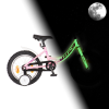 KPC KPC FluoBike Kitty cicás VILÁGÍTÓS 16 rózsaszín fluoreszkáló gyermek kerékpár