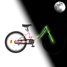 KPC KPC FluoBike Kitty cicás VILÁGÍTÓS 20 rózsaszín fluoreszkáló gyermek kerékpár gyermek kerékpár