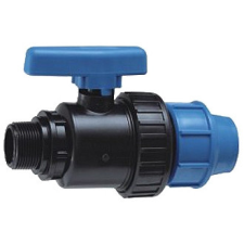  KPE GOLYÓSCSAP KM 40x5/4&quot; DELTON hűtés, fűtés szerelvény