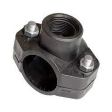  KPE Megcsapoló híd / Megfúrós nyeregidom 32x3/4&quot; BM öntözéstechnikai alkatrész