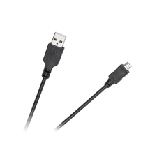  KPO3874-1,8 USB kábel, USB dugó - micro USB dugó, 1,8m kábel és adapter
