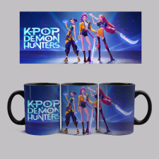  KPOP - Demon-Hunters bögre (Fekete) bögrék, csészék