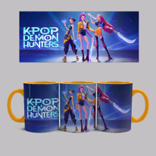  KPOP - Demon-Hunters bögre (Narancssárga) bögrék, csészék