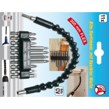 Kraftmann 11-részes bitkészlet flexibilis szárral bitfej készlet