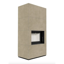 Kratki FLOKI BOX 8 kW FOKOS RENA KANDALLÓ KŐ KÜLSŐ, VILÁGOS BELSŐ BURKOLATTAL kályha, kandalló