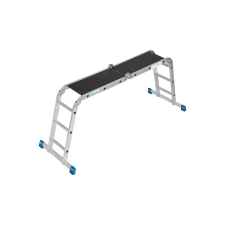 KRAUSE 123909 Stabilo 4X3 fokos univerzális csuklós létra dobogóval  /17kg;0,98m/ létra és állvány