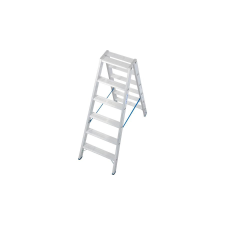 KRAUSE 124746 Stabilo 2X6 fokos lépcsőfokos két oldalon járható létra  /8kg;1,55m/ létra és állvány