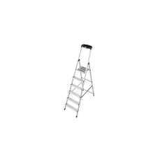KRAUSE 126344 Monto Safety 6 fokos lépcsőfokos állólétra /5,4kg;2,10m/ létra és állvány