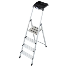 KRAUSE 126528 MONTO Secury lépcsőfokos állólétra multigrip-system rendszerrel 4 fokos létra és állvány