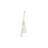 KRAUSE 129727 Monto Tribilo 3X14 fokos létrafokos sokcélú létra  /31,5kg;4,10m/