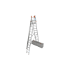 KRAUSE 129789 Monto Tribilo 3X12 fokos létrafokos sokcélú létra,lépcsőfunkciós /27,5kg;3,55m/