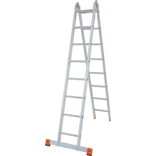 KRAUSE 129918 MONTO TriMatic csuklós állólétra 2x8 fokos létra és állvány