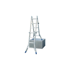 KRAUSE 133953 STABILO TELESZKÓPOS CSUKLÓS LÉTRA 4X4 FOKOS /15,5kg;1,35m/ létra és állvány