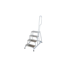 KRAUSE 805096 GURÍTHATÓ SZERELŐDOBOGÓ ALUMÍNIUMBÓL 4 FOKOS /11,3kg;1,15m/ létra és állvány