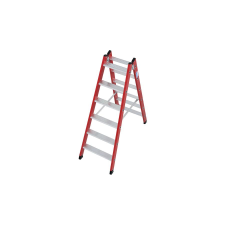KRAUSE 815422 MŰANYAG LÉPCSŐFOKOS LÉTRA 2X6 FOKOS létra és állvány