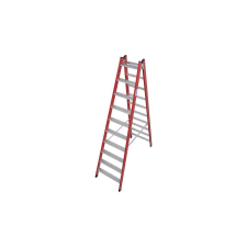 KRAUSE 815460 MŰANYAG LÉPCSŐFOKOS LÉTRA 2X10 FOKOS létra és állvány