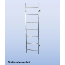 KRAUSE 815798 aknalétra tüzihorganyzott acél 4 fokos belső sz 300 mm létra és állvány
