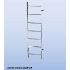 KRAUSE 816184 aknalétra nemesacél 7 fokos belső sz 400 mm, v4a létra és állvány