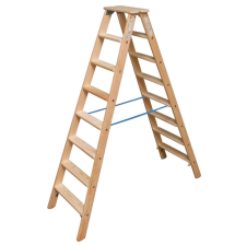 KRAUSE 818454 STABILO lépcsőfokos falétra 2x8 fokos létra és állvány