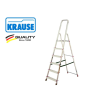 KRAUSE Alu lépcsőfokos állólétra 1x6 Fokos - CORDA- (000736)