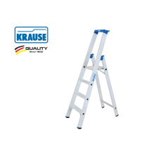 KRAUSE Létra ALU lépcsőfokos álló 1x 4 fokos - Krause STABILO létra és állvány