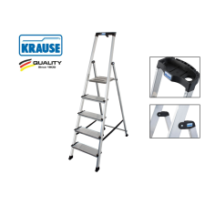 KRAUSE Létra ALU lépcsőfokos álló 1x 5 fokos - Krause Monto SEPURO létra és állvány