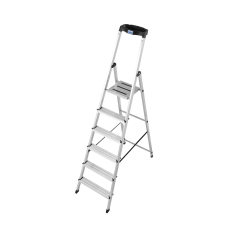 KRAUSE Létra ALU lépcsőfokos álló 1x 6 fokos - Krause Monto SAFETY létra és állvány
