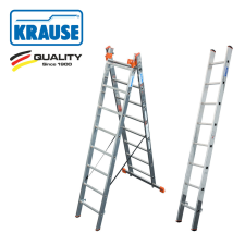 KRAUSE Létra ALU létrafokos sokcélú álló 3x 8 fokos - Krause Monto TRIBILO létra és állvány