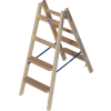 KRAUSE Létra FA lépcső és létrafokos álló 2x 4 fokos - Krause STABILO