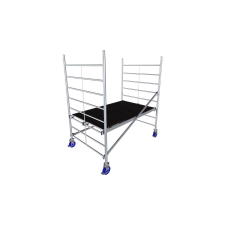 KRAUSE Monto Protec XXL ALU-GURULÓÁLLVÁNY SZÉLES KIVITEL 2,90 m (60,4kg) létra és állvány