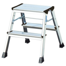 KRAUSE Monto Rolly gurítható lépcsőfokos fellépő 2x2 fokos  130037 létra és állvány