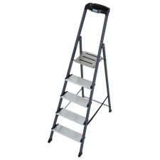 KRAUSE SECURO Lépcsőfokos állólétra 1*5 fokos létra és állvány