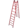 KRAUSE Stabilo műanyag létrafokos két oldalon járható létra, 2x10 (819741)