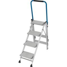 KRAUSE Stabilo összecsukható lépcső kapaszkodóval 1x4 (810533) létra és állvány