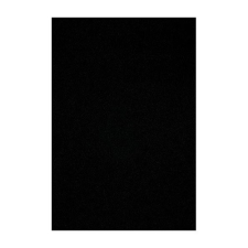  Kreatív dekorgumilap A/4 2 mm fekete dekorgumi