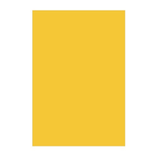  Kreatív dekorgumilap A/4 2 mm napsárga dekorgumi