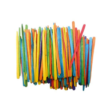  Kreatív Junior fa pálcika, vegyes, 88mm, 100 db/csomag dekorációs kellék