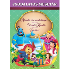 Kreatív Kiadó Csodálatos mesetár – Aladdin és a csodalámpa - Csizmás kandúr - Diótörő gyermek- és ifjúsági könyv