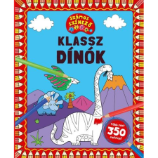 Kreatív Kiadó Klassz dínók - Számos színező (BK24-166288) - Festékek, kifestők kreatív és készségfejlesztő