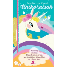 Kreatív Kiadó Unikornisok - Foglalkoztató füzetek - Ajándék színes ceruzákkal gyermek- és ifjúsági könyv