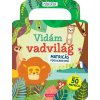 Kreatív Kiadó Vidám vadvilág - Matricás foglalkoztató - Több mint 50 matrica