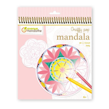 Kreatív színezőfüzet Avenue Mandarine Mandala Lány füzet