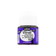 Kreatív üvegfesték Pébéo Vitrail oldószeres 45 ml parmailila üvegfesték